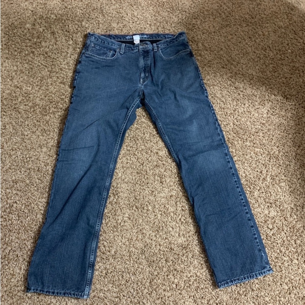 Men’s Lined Eddie Bauer Jeans like new , size 36 x 34